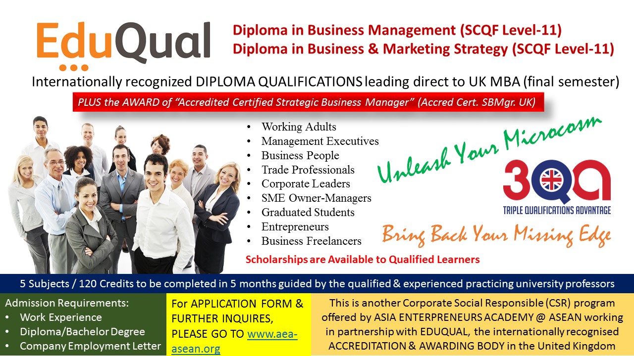 Converting Your Postgraduate Diploma into Internationally Recognized MBA
